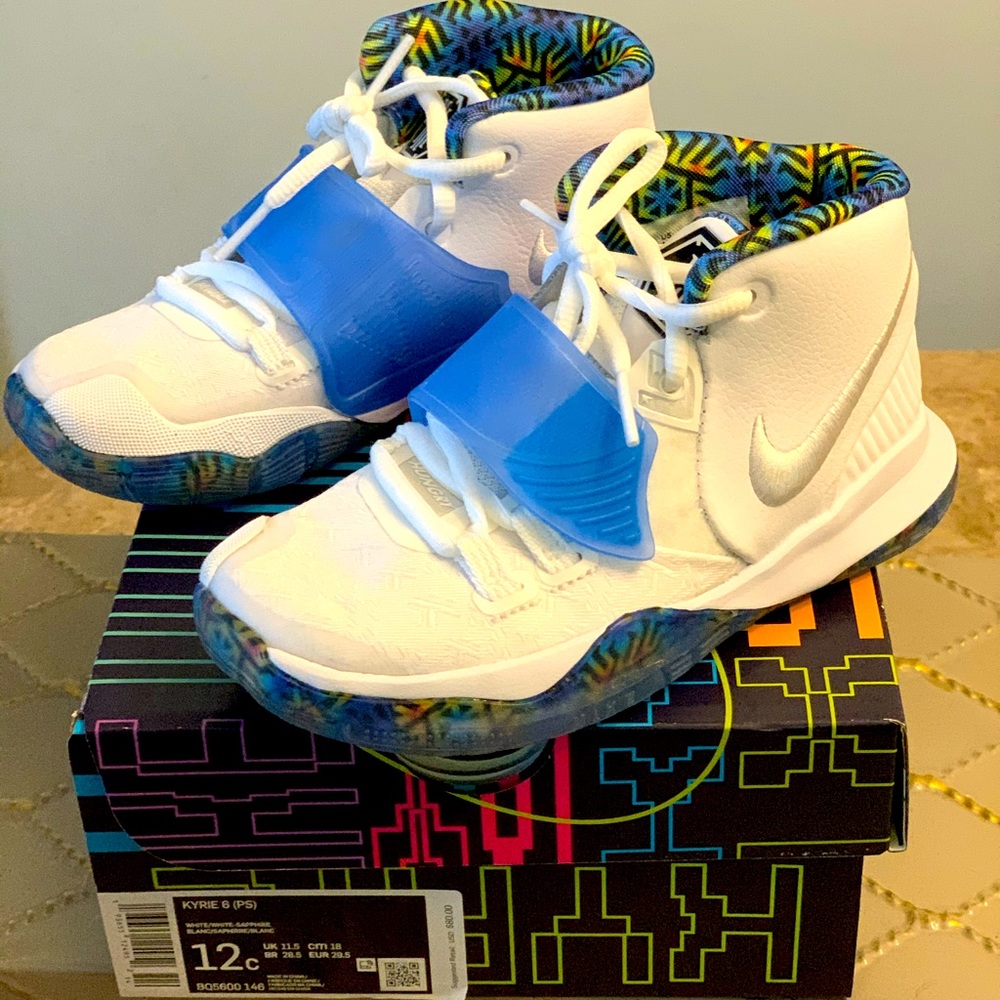 Nike Kyrie 6 sneakers in little kids size 12